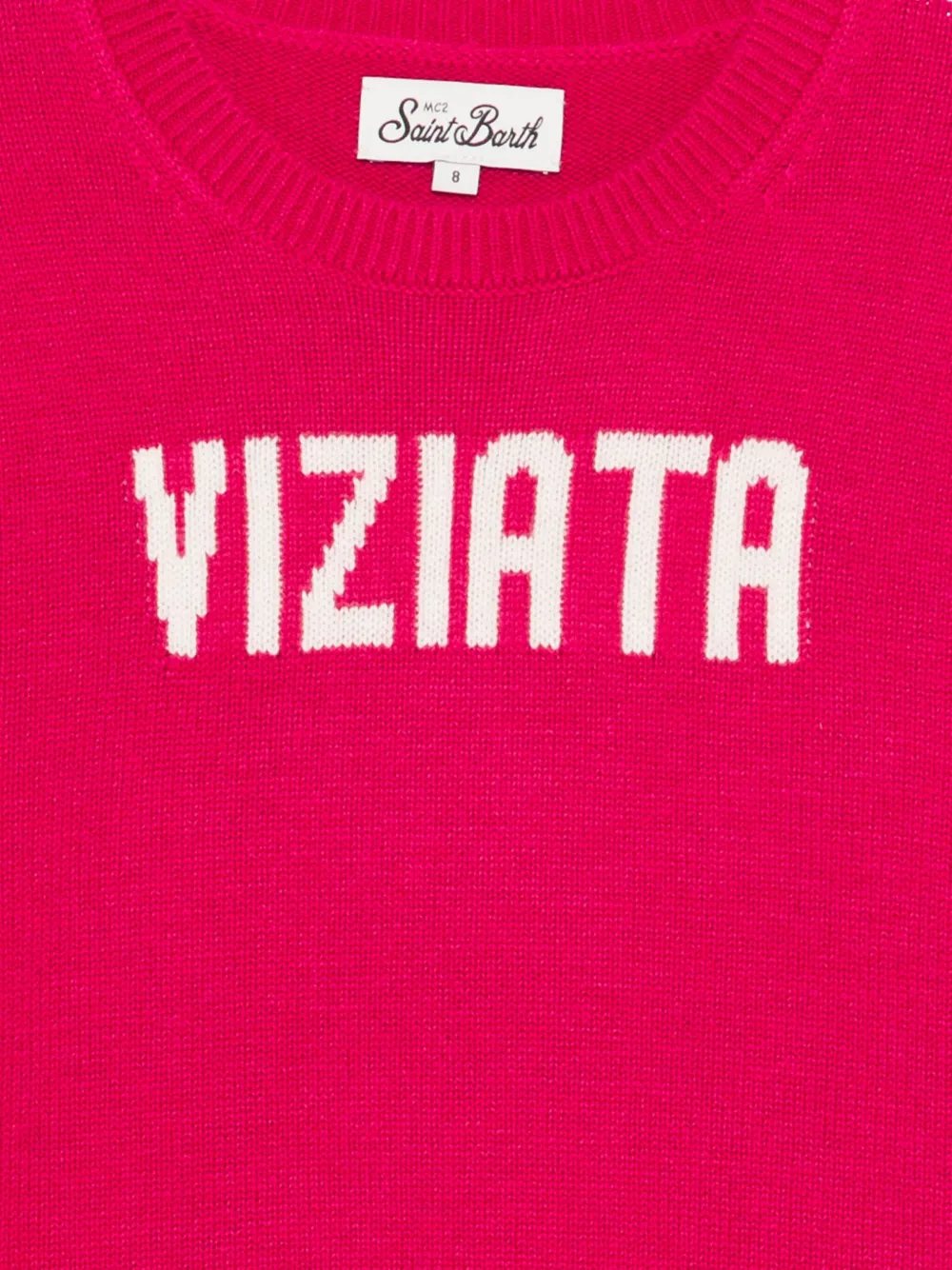 MC2 Saint Barth Kids Viziata trui Rood