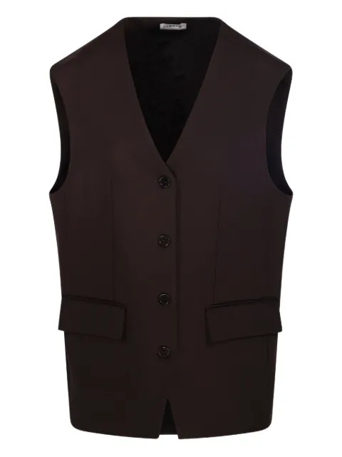 P.A.R.O.S.H. buttoned waistcoat