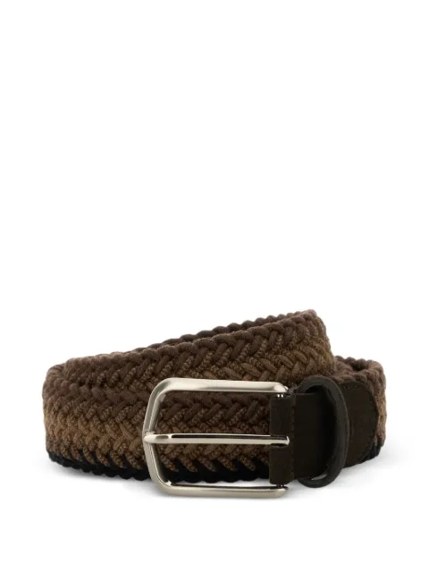 Boggi Milano woven elasticated belt