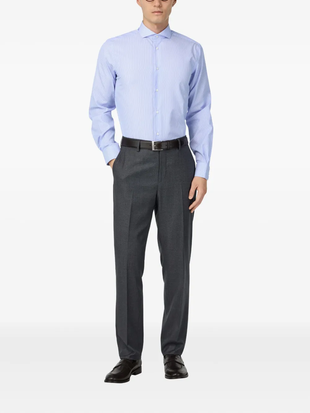 Boggi Milano camisa con cuello italiano | Image 2