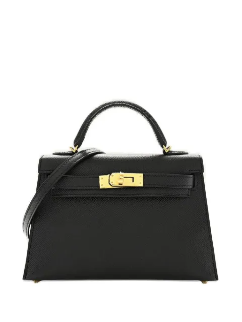 Hermès Pre-Owned 2025 mini Kelly 20 Sellier Epsom top-handle bag