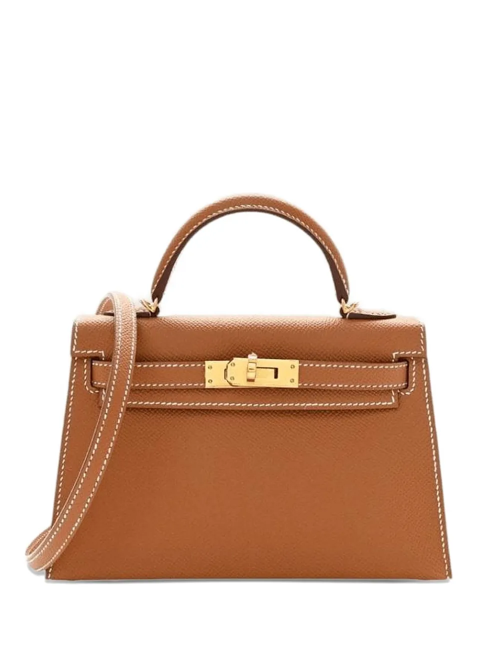 Hermès Pre-Owned 2025 mini Kelly 20 Sellier tote bag | Brown | Image 1