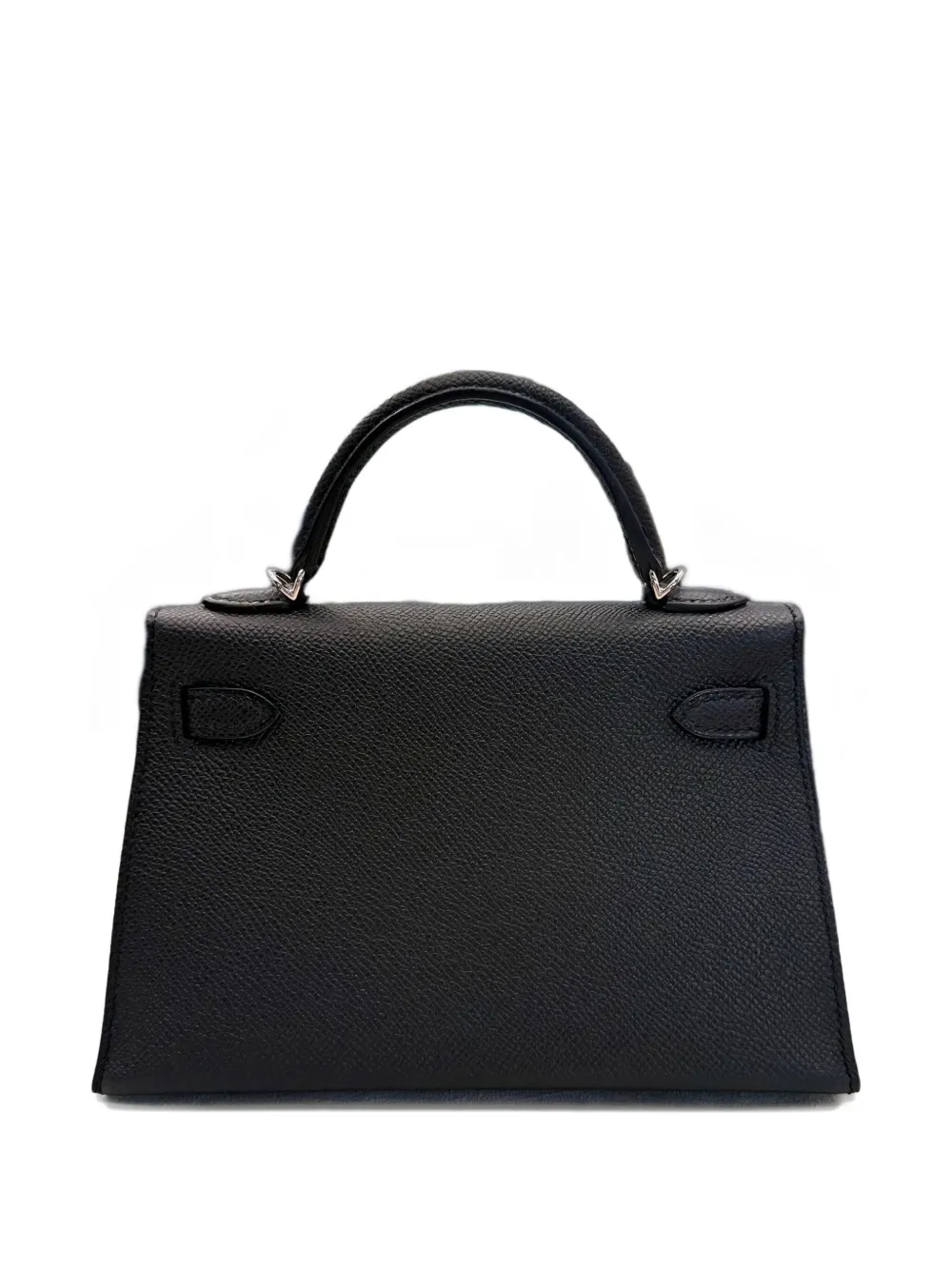 Hermès Pre-Owned 2025 Noir Mini Kelly Sellier 20 Epsom Palladium Hardware tote bag | Pre-Owned | Image 2