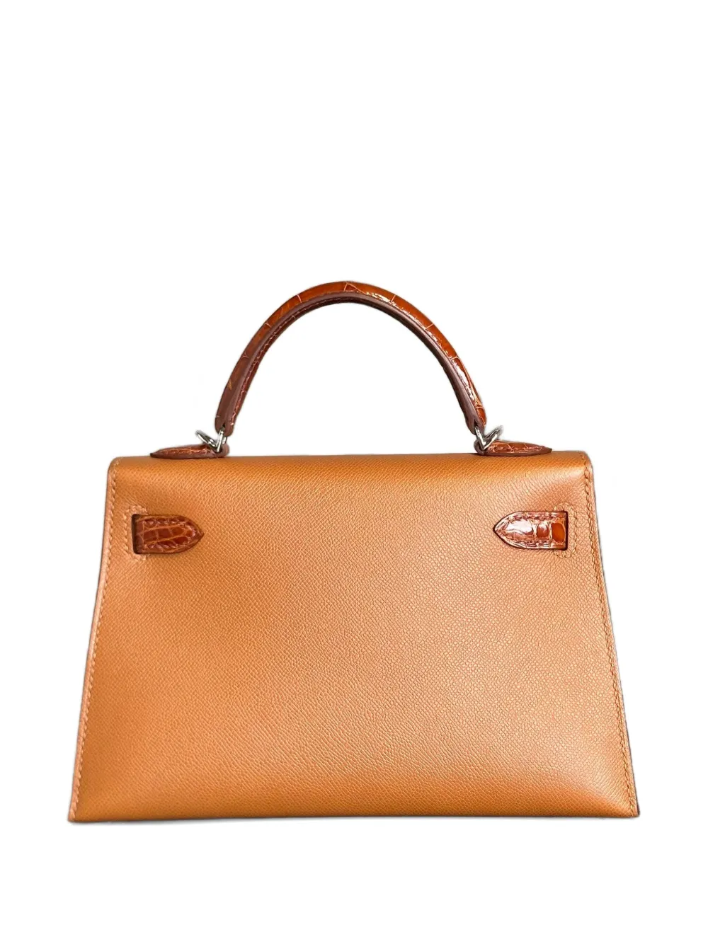 Hermès Pre-Owned 2025 mini Kelly Sellier 20 alligator tote bag | Pre-Owned | Image 2