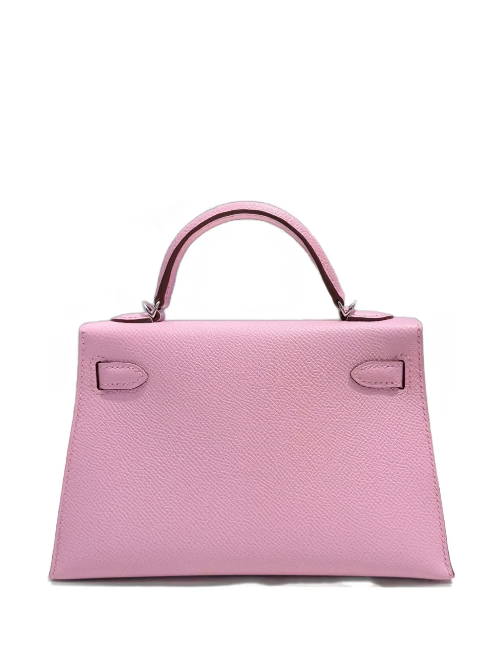 Pre-owned Hermes 2025 Mini Kelly Sellier 20 Tote Bag In Pink
