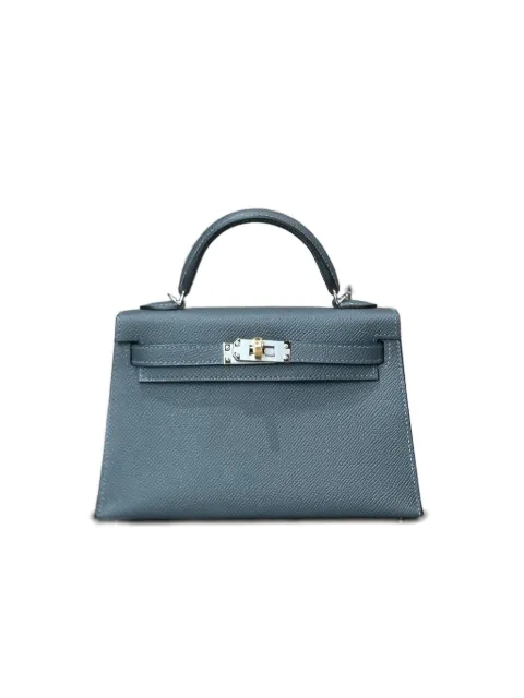 Hermès Pre-Owned شنطة عملية 'كيلي 20' صغيرة 2024