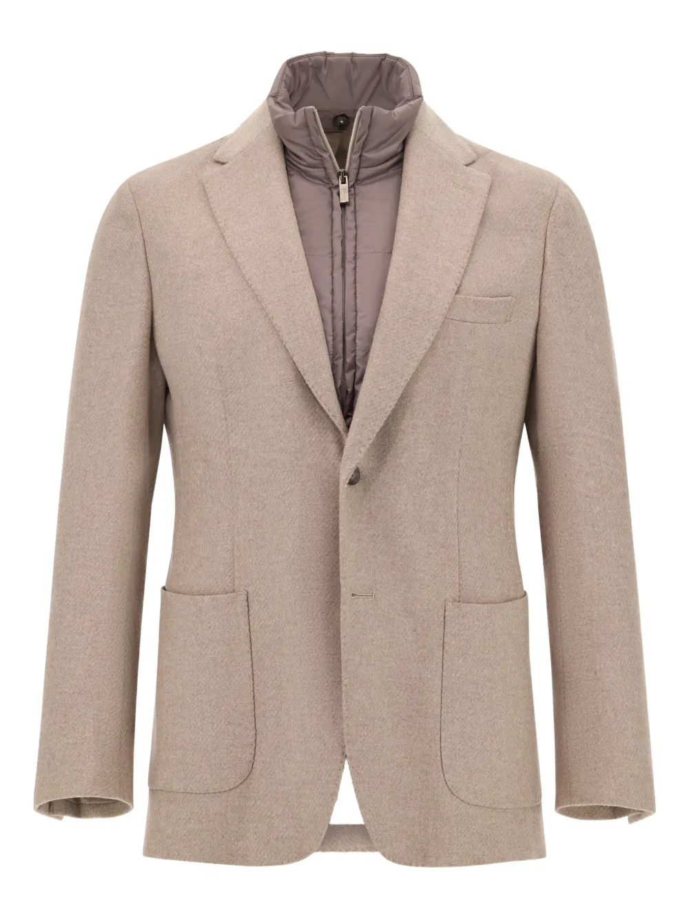 Boggi Milano removable-gilet patch-pockets blazer | Neutrals | Image 1