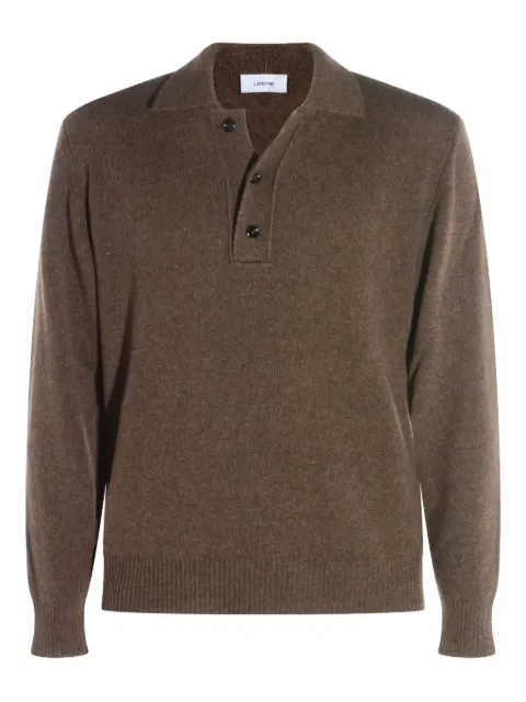 Lardini suéter con cuello tipo polo