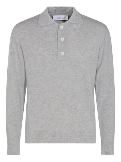 Lardini polo-collar sweater