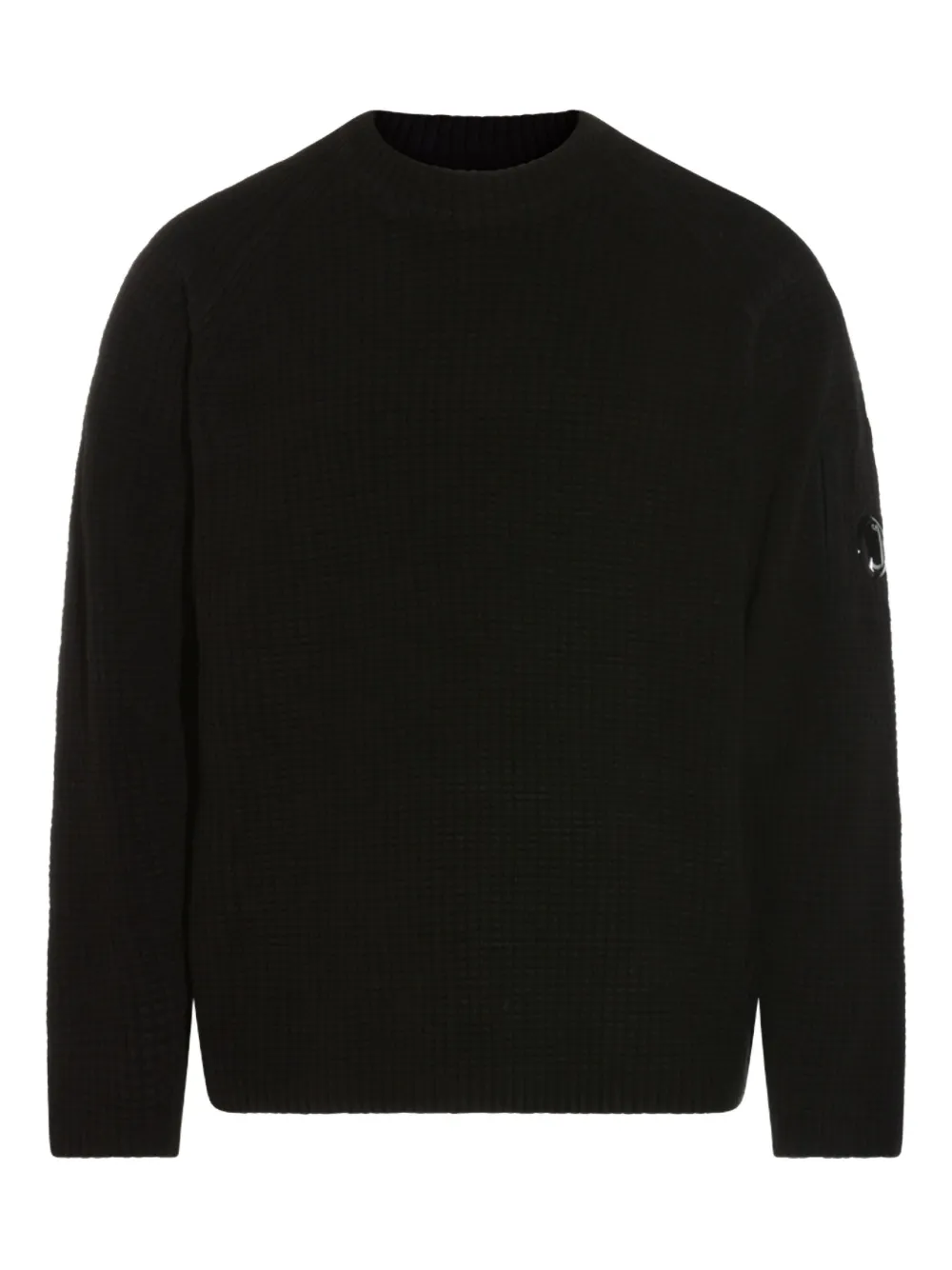 C.P. Company Lens-detail sweater | Black | Image 1