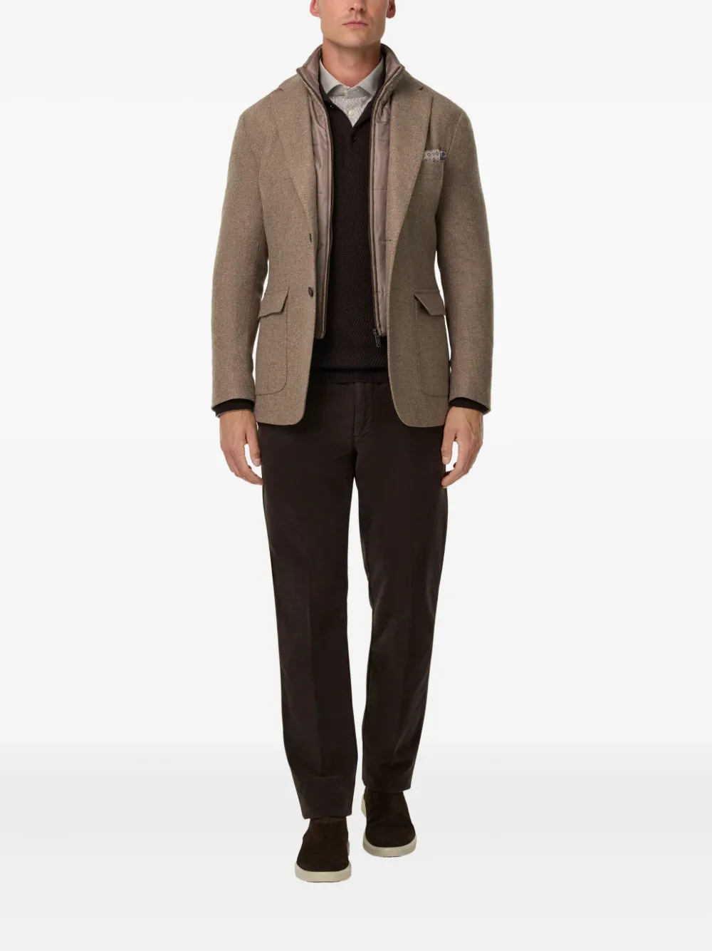 Boggi Milano removable-gilet patch-pockets blazer | Blazers | Image 2