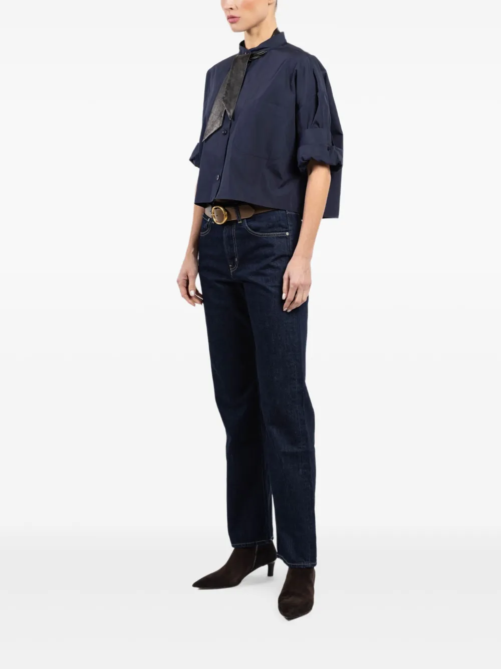 TWP camisa sin cuello con botones | Camisas | Image 2