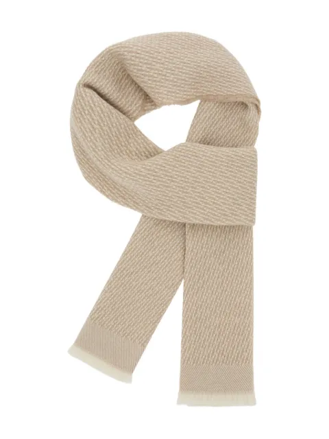 Boggi Milano jacquard scarf