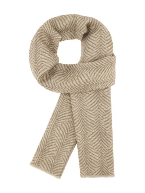 Boggi Milano écharpe à motif de chevrons