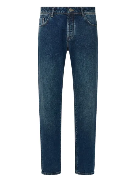 Boggi Milano logo-patch jeans