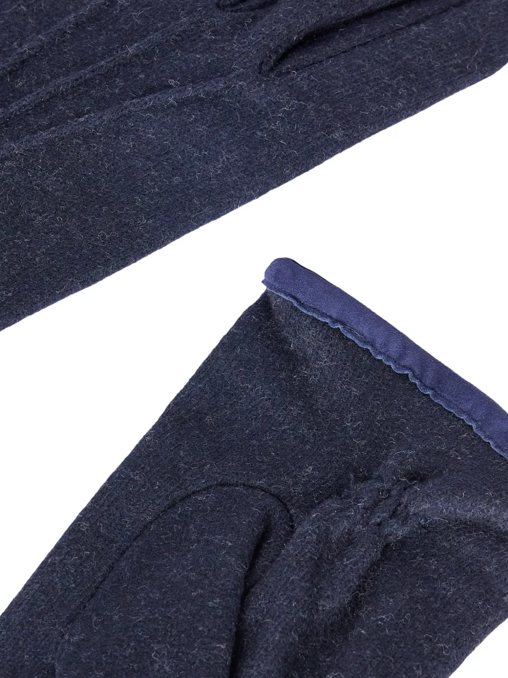 Boggi Milano Gebreide handschoenen Blauw