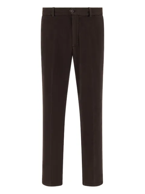 Boggi Milano garment-dyed trousers