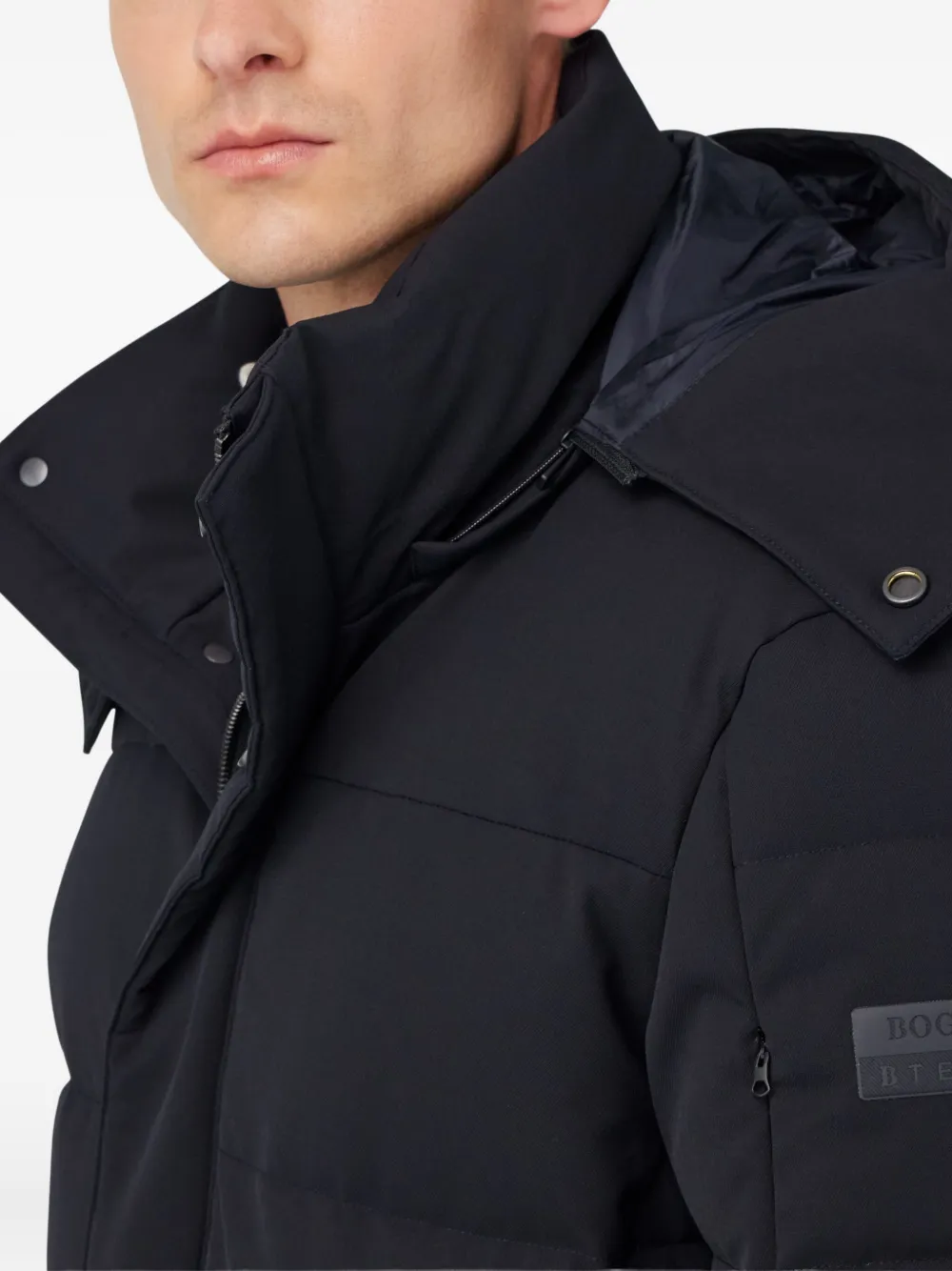 Boggi Milano B Tech parka Blauw