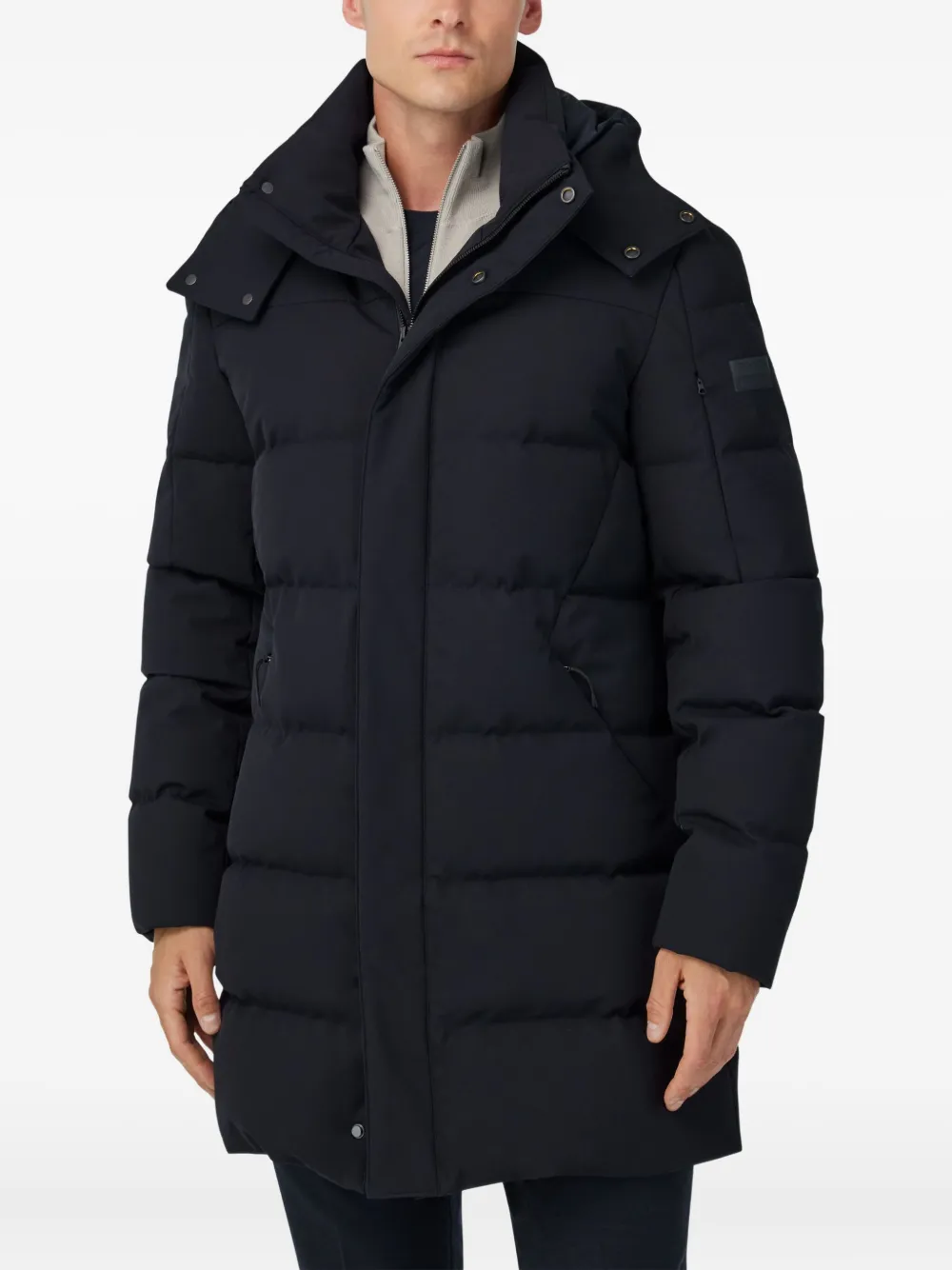 Boggi Milano B Tech parka Blauw