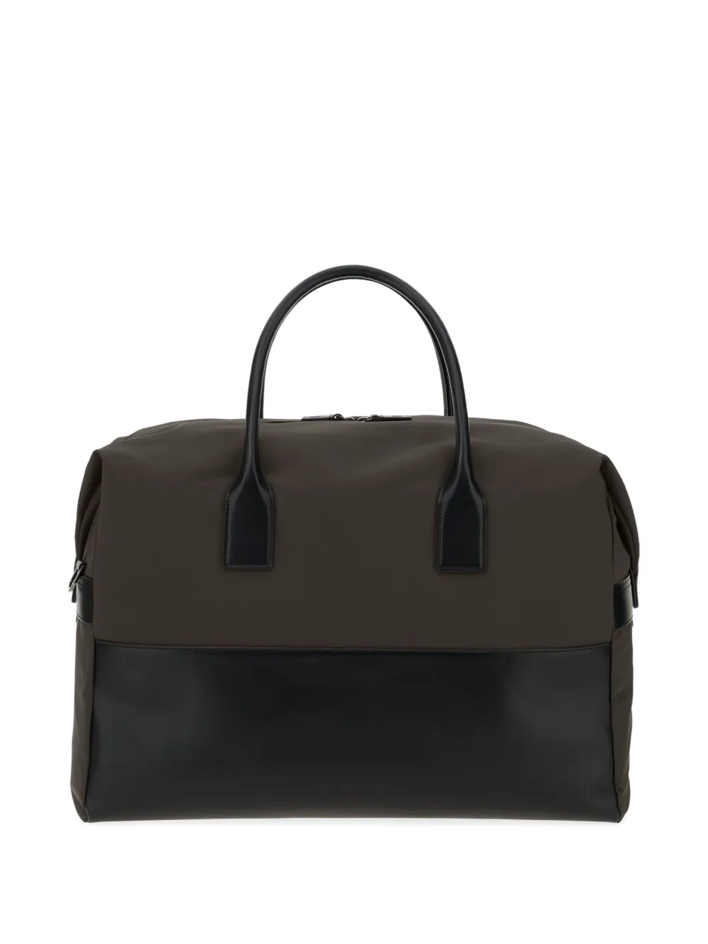 Boggi Milano Weekendtas met vlakken Groen