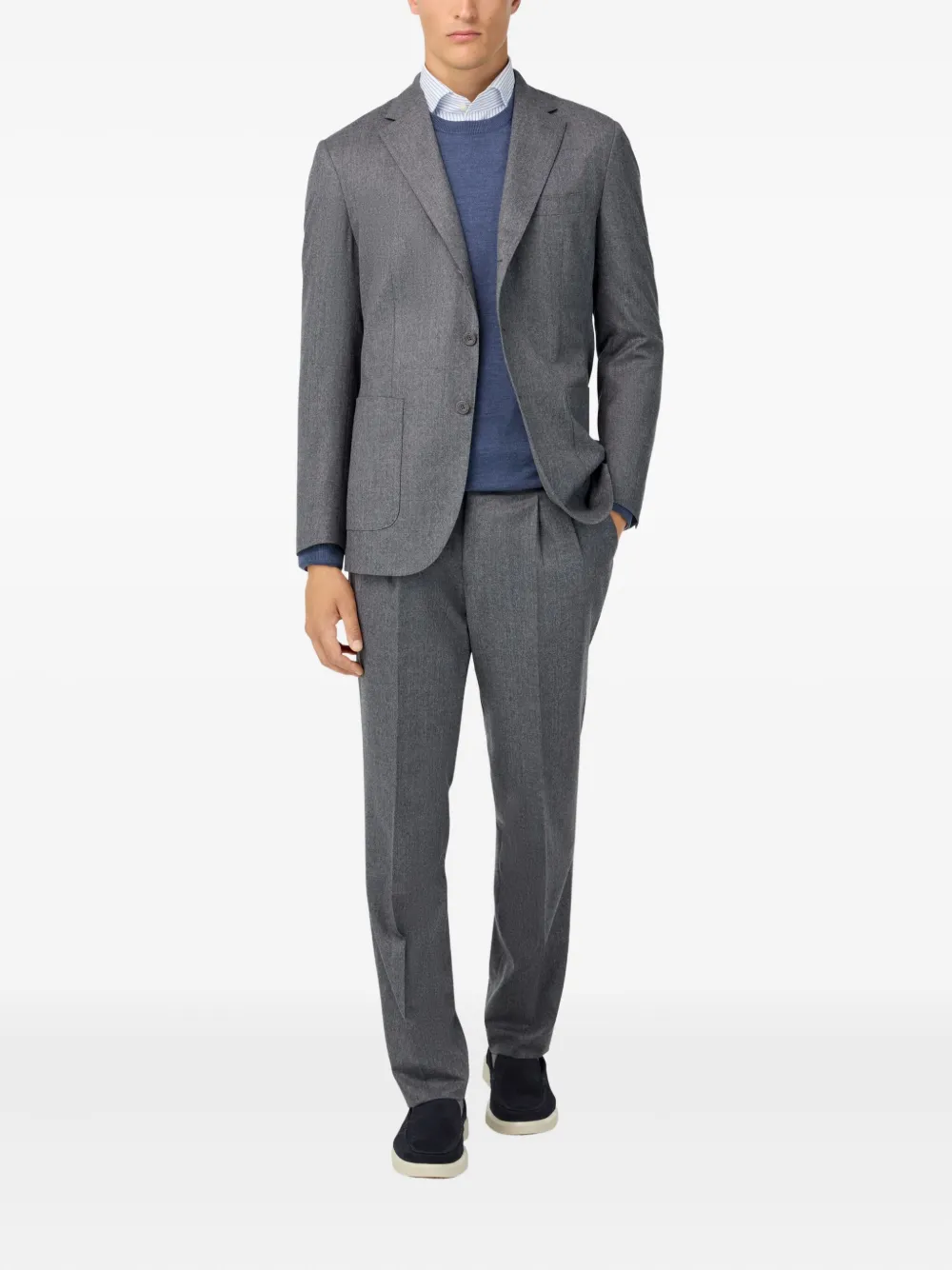 Boggi Milano single-breasted blazer | Blazers | Image 2