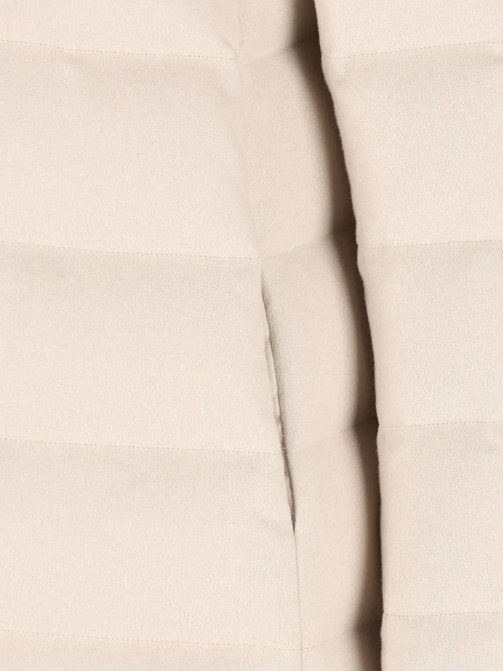 Herno Jas met gebreide kraag Beige