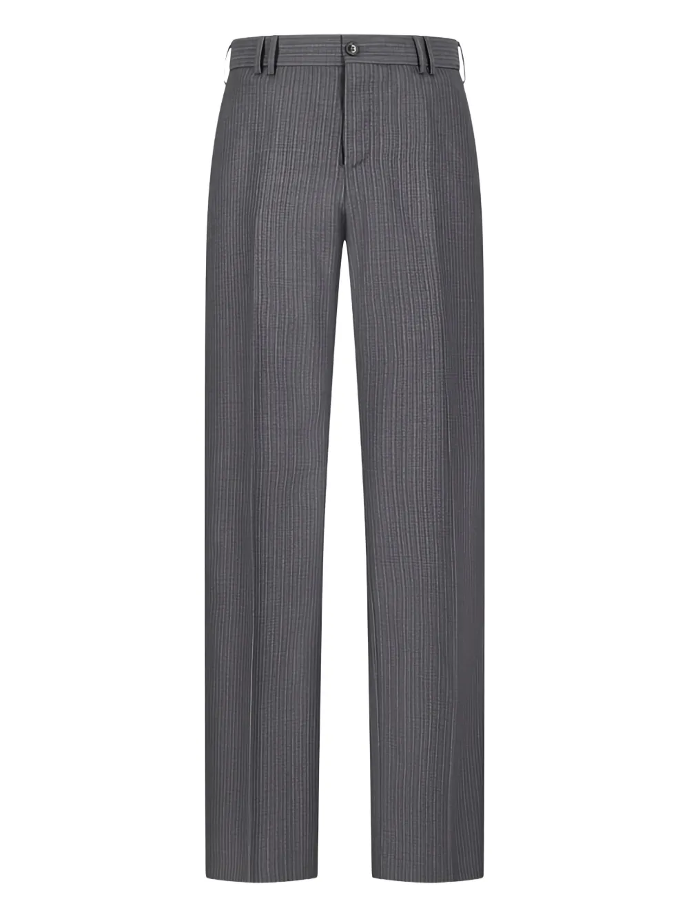 Pt Torino Micheal Archive Pinstripe Trousers In Gray
