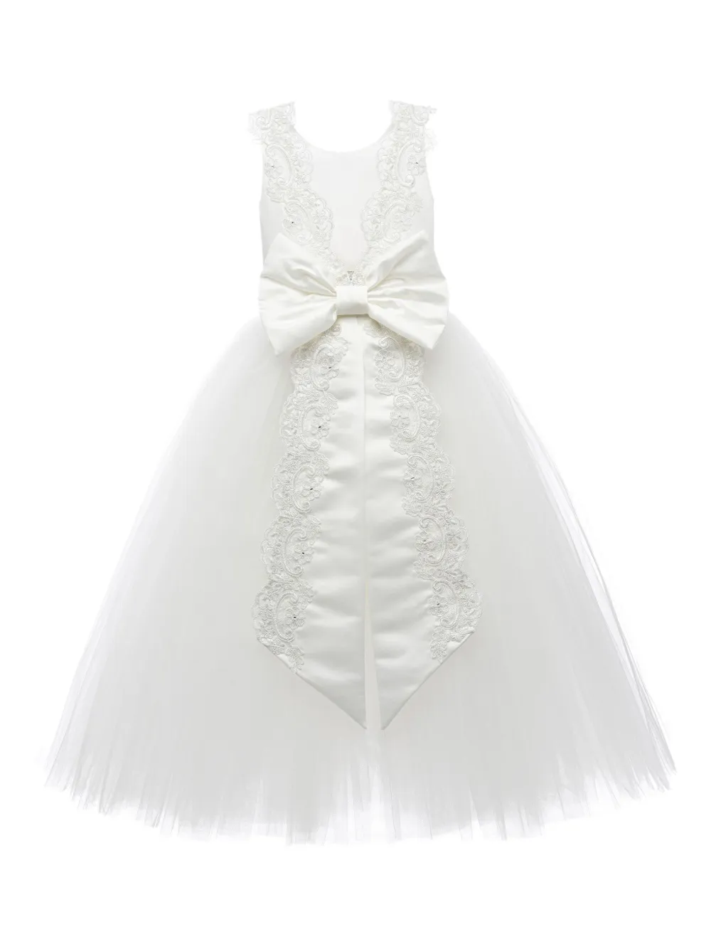 Tulleen Emilia lace-trim dress | Girls Party & Special Occasion Dresses | Image 2