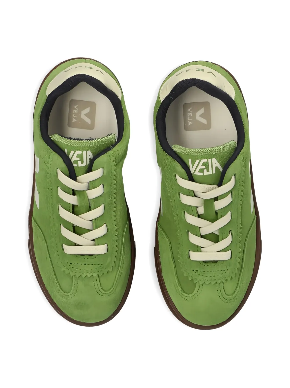 VEJA Kids Volley suède sneakers Groen