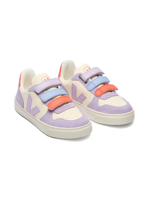 VEJA Kids V-10 touch-strap sneakers