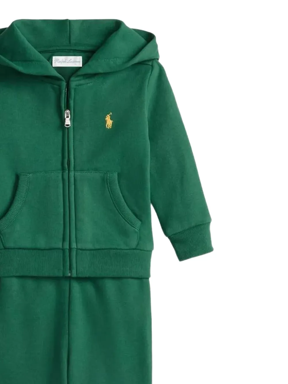 POLO RALPH LAUREN KIDS Fleece trainingspak Groen