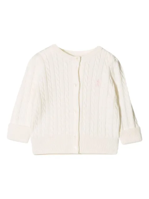 POLO RALPH LAUREN KIDS cable-knit cardigan