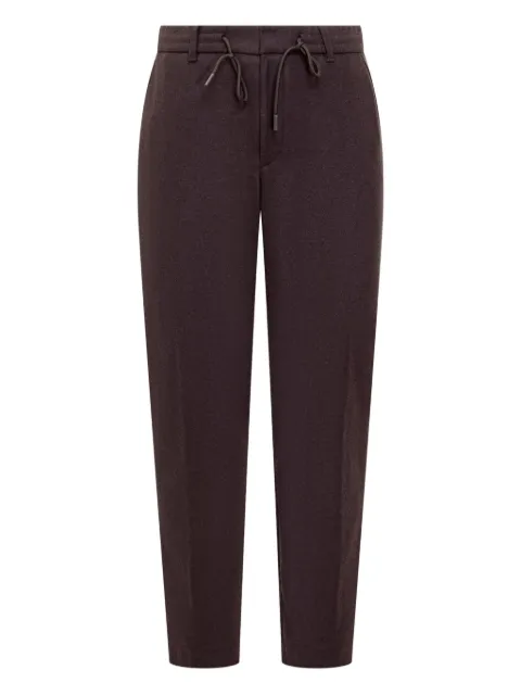 BOSS flannel drawstring trousers