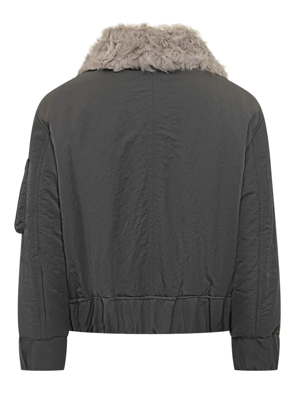 AMI Paris faux fur-collar bomber jacket | Bomber Jackets | Image 2
