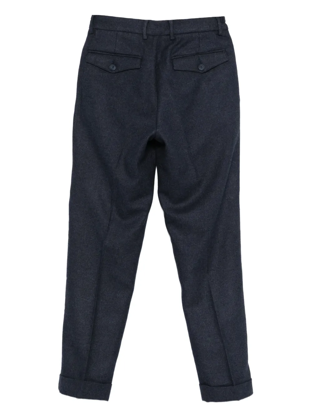 Fay Kids Broek met geplooid detail Blauw