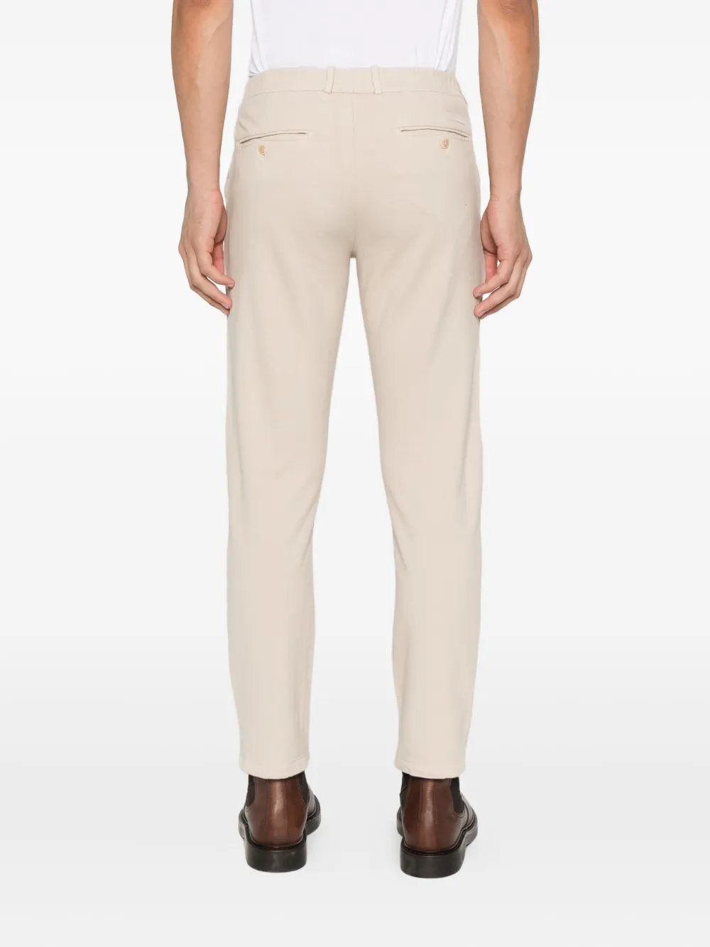 Icon Stripe knitted pleated miniskirt