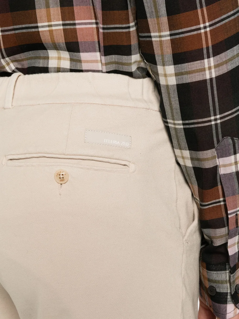 Icon Stripe knitted pleated miniskirt