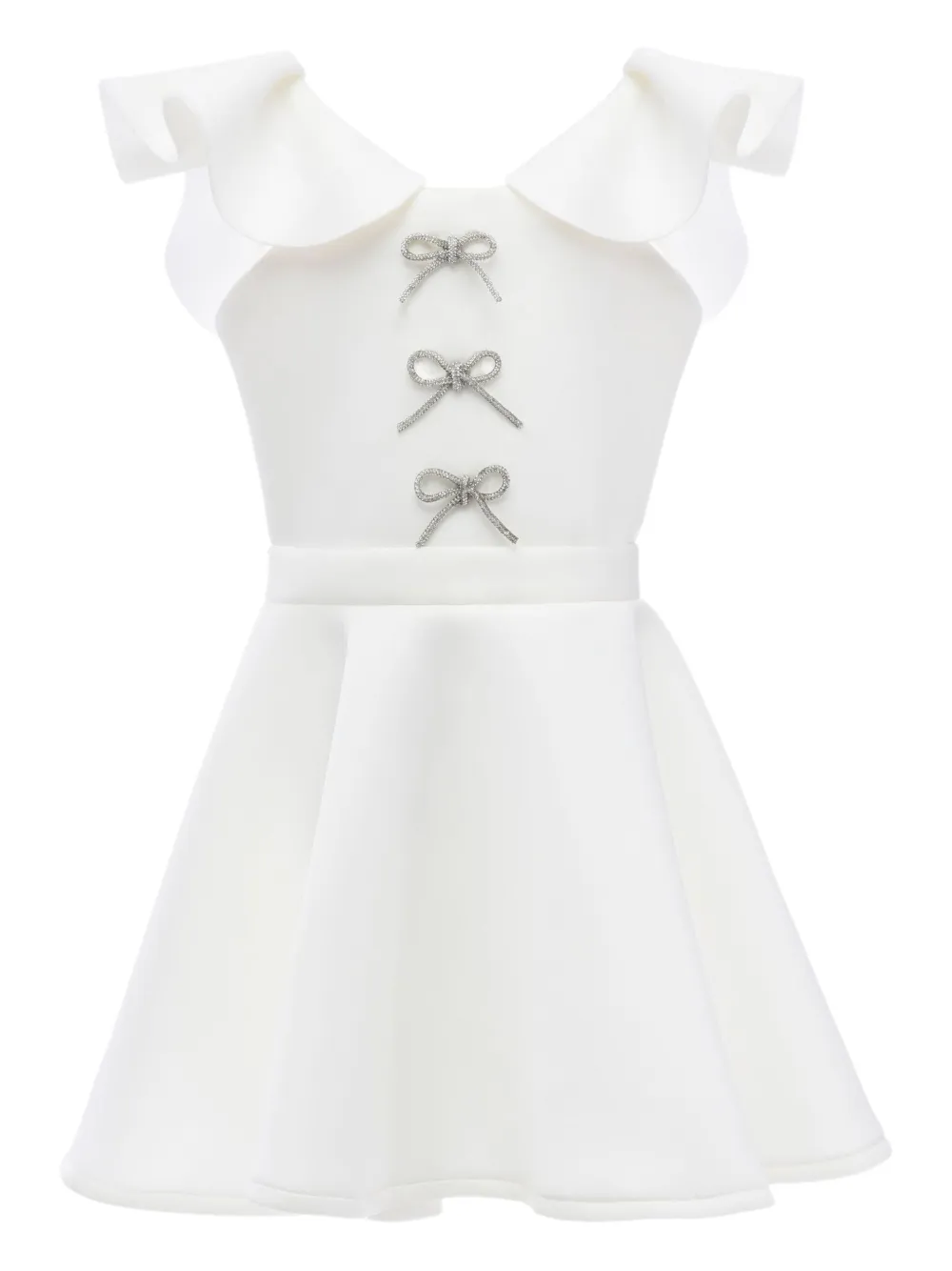 Mimi Tutu Trinity bow-detail dress | White | Image 1