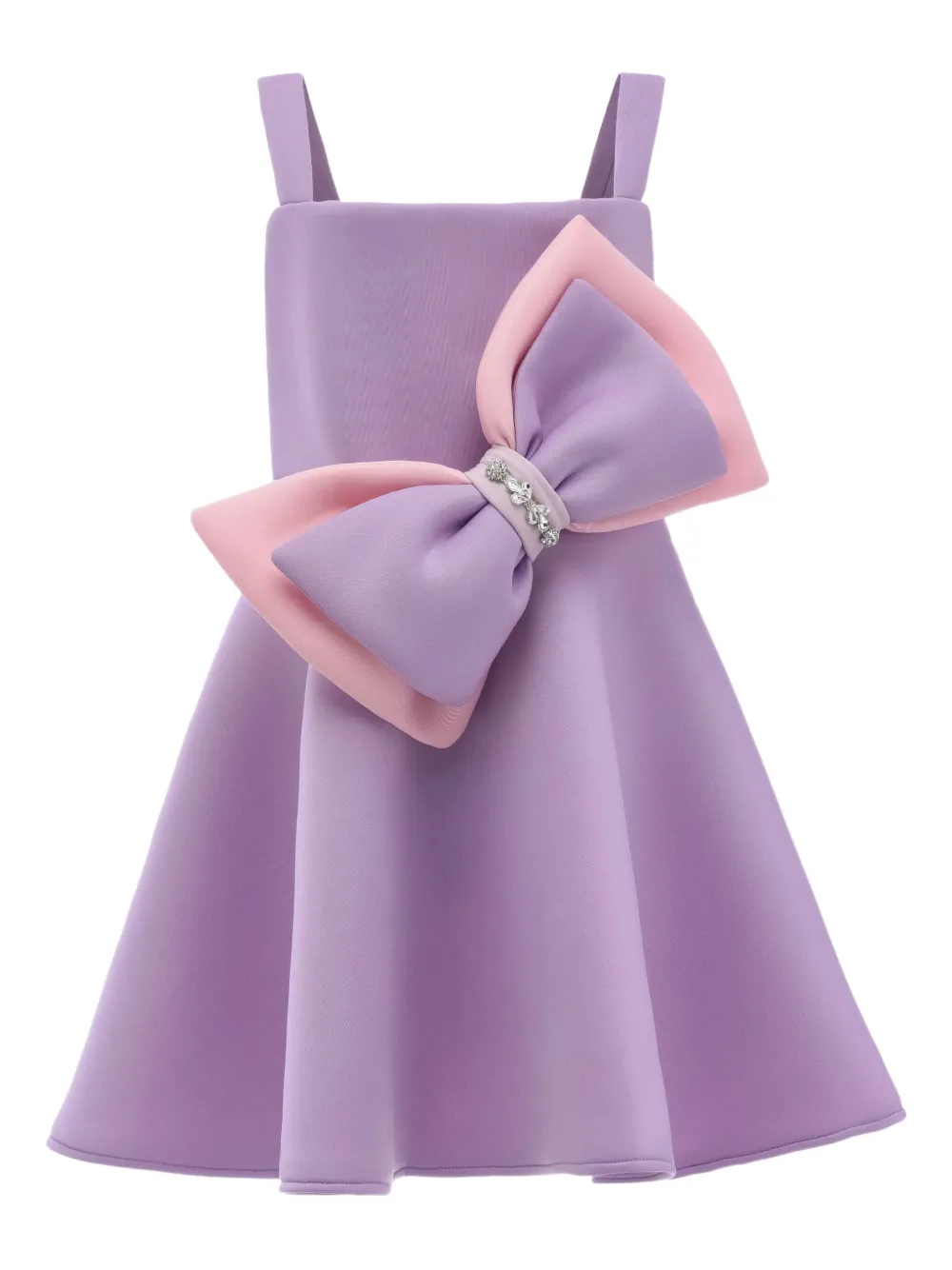 Mimi Tutu Whisper bow-detail dress | Purple | Image 1