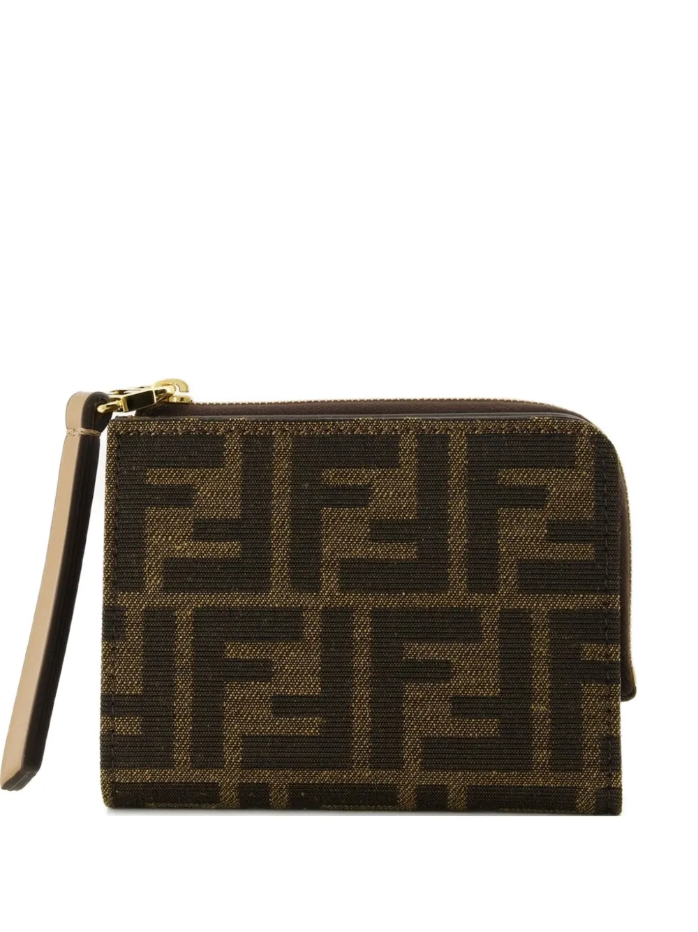 FENDI FF-motif zip wallet | Brown | Image 1