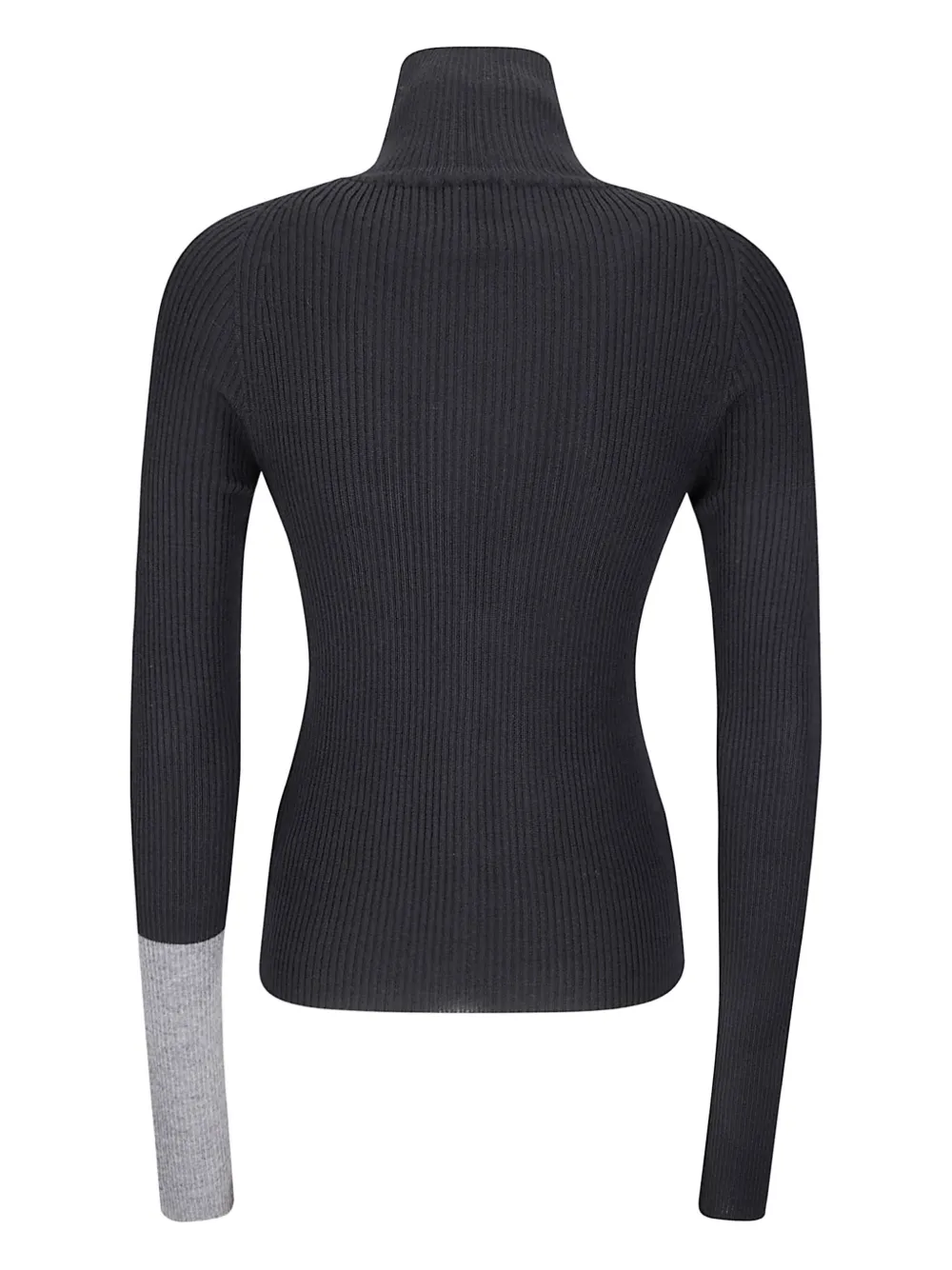 Yohji Yamamoto High-neck Zip Jacket In Black