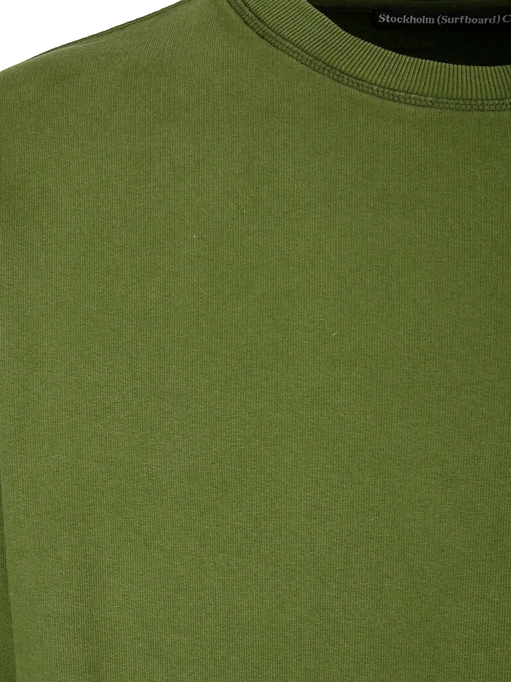 Stockholm Surfboard Club T-shirt met ronde hals Groen