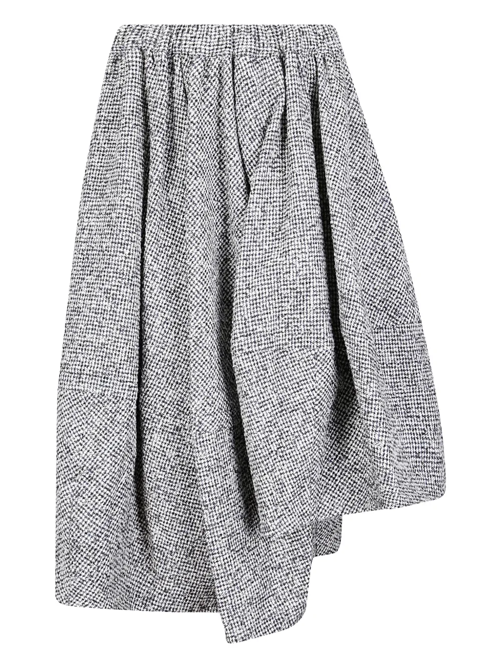 Comme Des Garçons draped skirt - Grijs