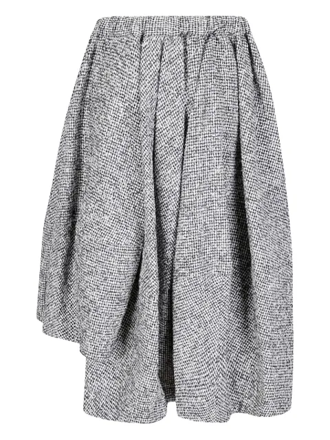 Comme Des Garçons draped skirt