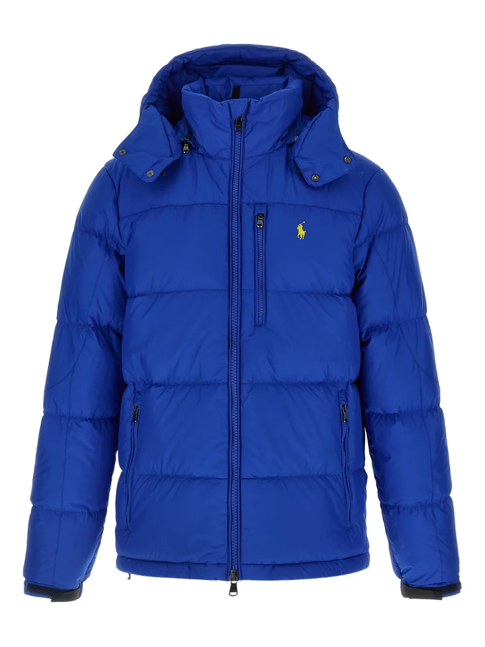 Polo Ralph Lauren Gewatteerd donsjack met logo Blauw