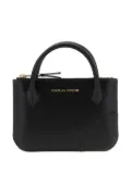 Comme Des Garçons Wallet Handles Line logo mini bag - Black