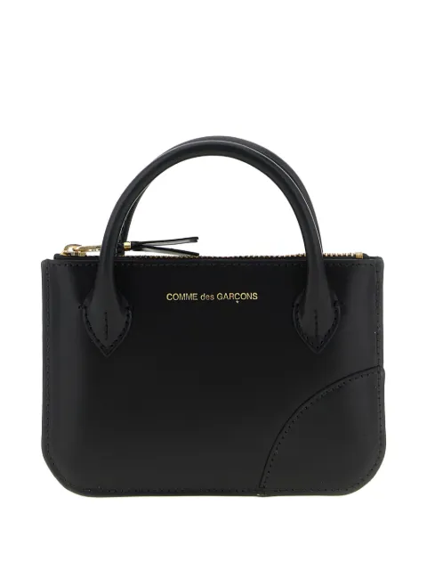 Comme Des Garçons Wallet Handles Line logo mini bag