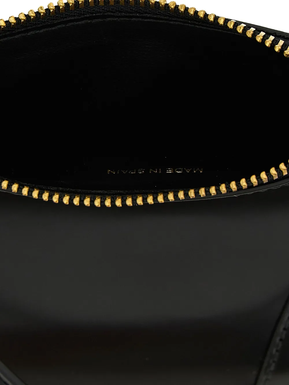 Comme Des Garçons Wallet Handles Line mini-tas met logo Zwart