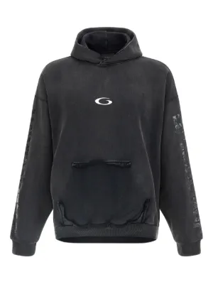 Balenciaga プリント パーカー | ブラック | FARFETCH JP