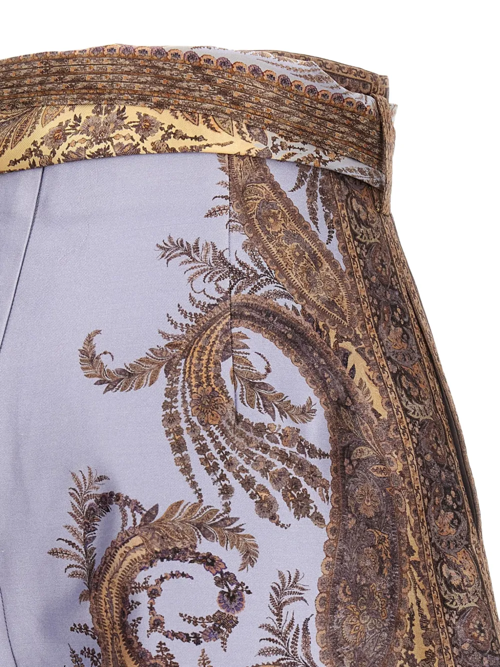 Zimmermann Hypnotic Shorts In Purple